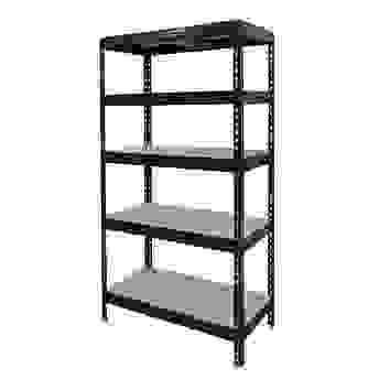 GoodHome Rand 5-Tier Metal Shelf (60 x 97 x 180 cm)