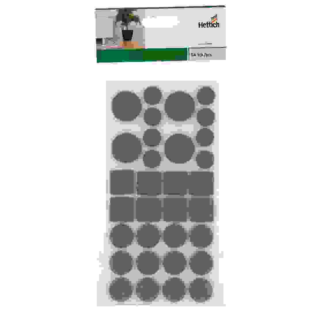 Hettich Self Adhesive Felt Glides (64 pcs)