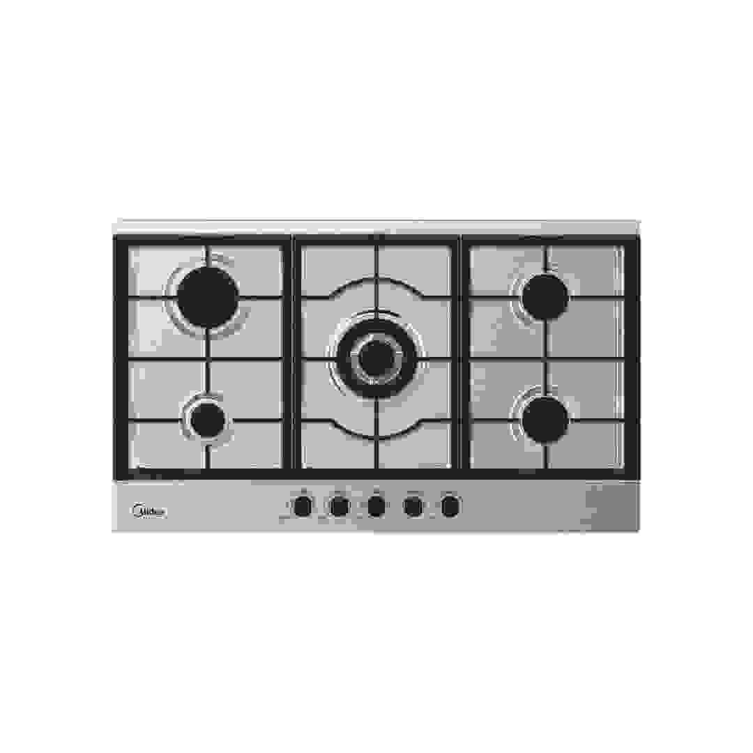 Midea Built-In 5-Burner Gas Hob, 90G50ME005SFT (90 x 51 cm)