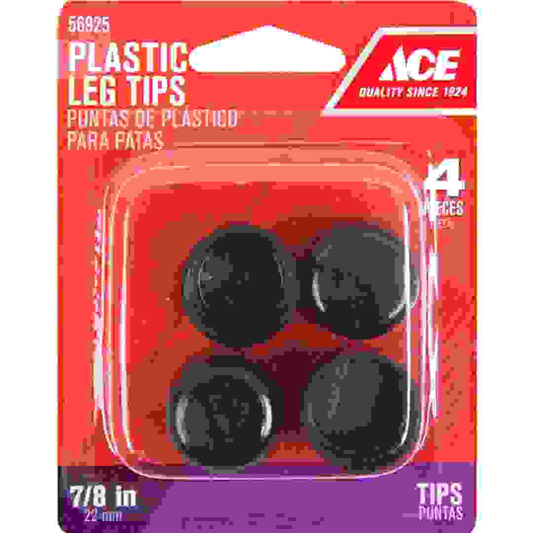 Ace Plastic Leg Tips Pack (2.2 cm, 4 Pc.)