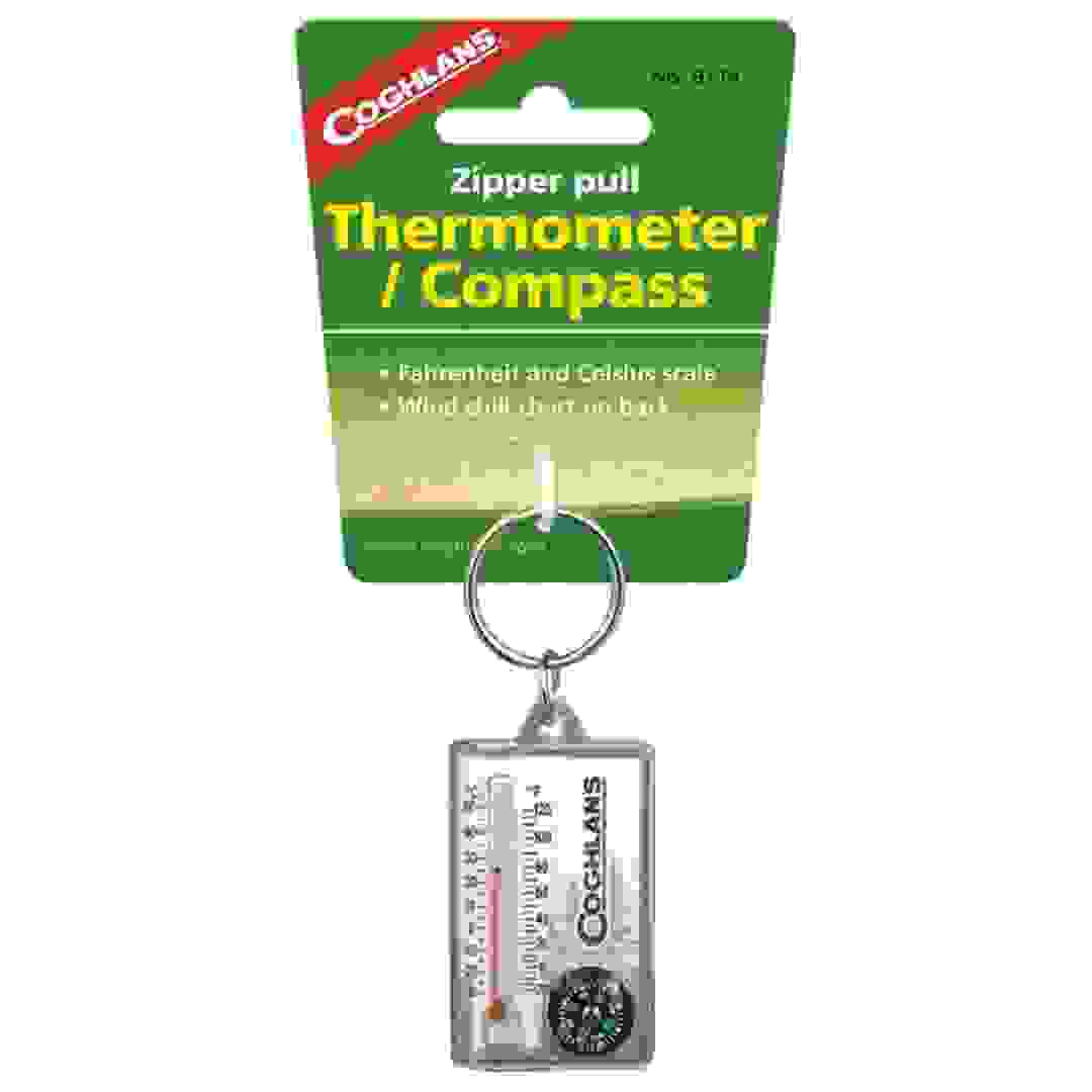 Coghlan's  Zipper Pull Thermometer/Compass