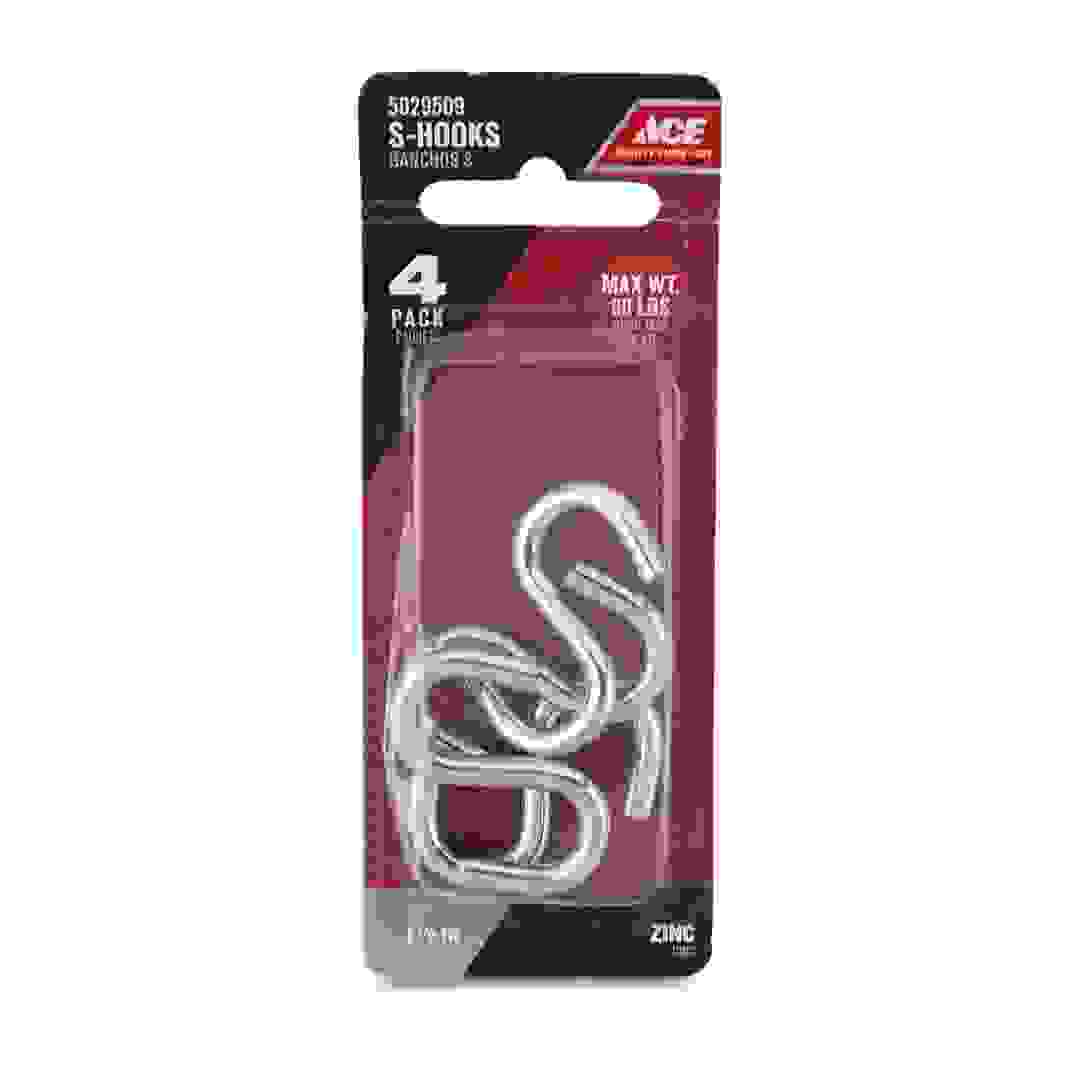 ACE S-Hooks (3.8 cm, 4 pcs)