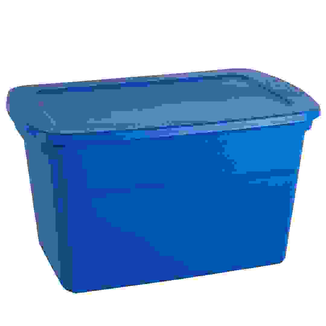 Sterilite Storage Tote (114 L, Blue Morpho)