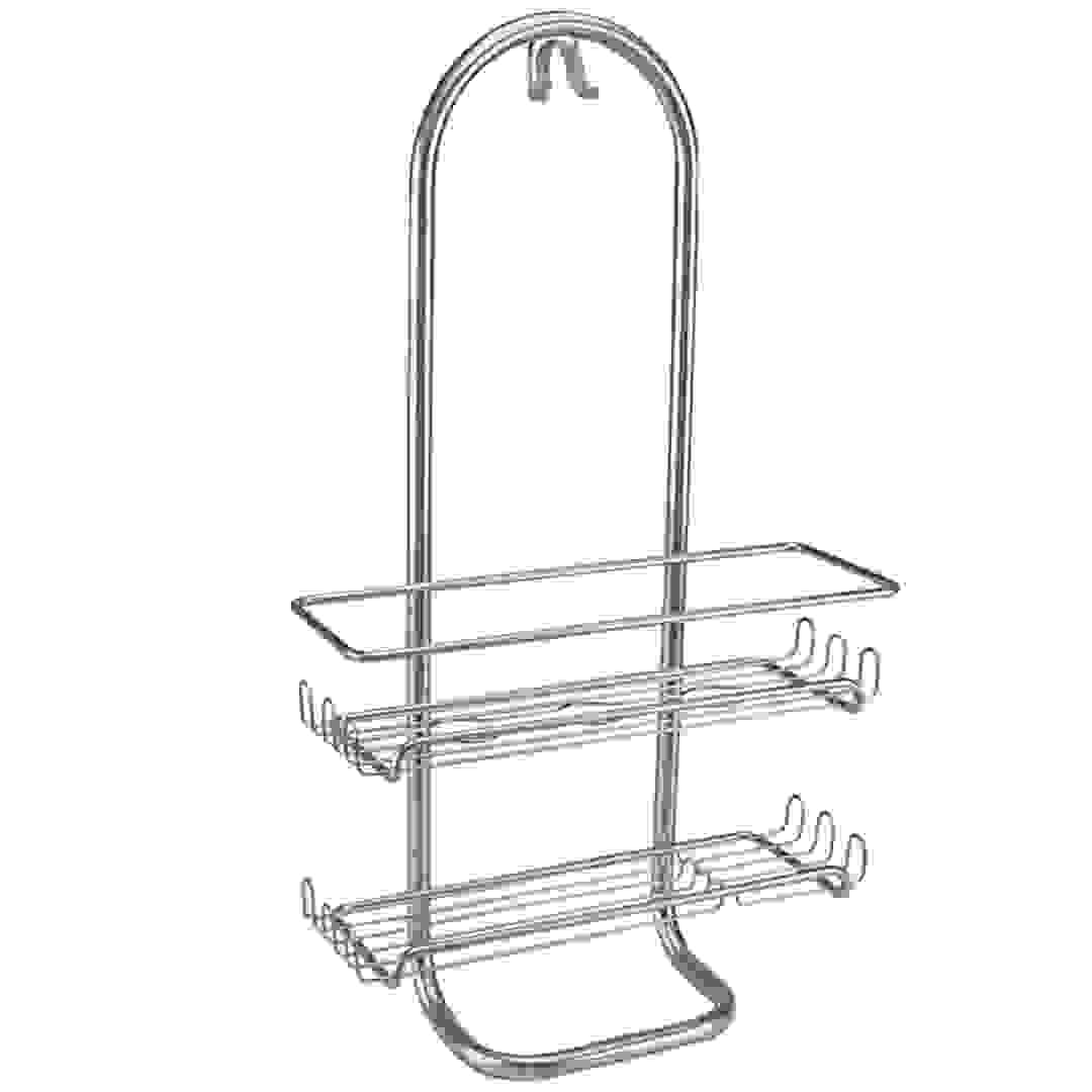 Interdesign 60466 Classico Shower Caddy (53.8 x 27.9 x 24.8 cm, Silver)