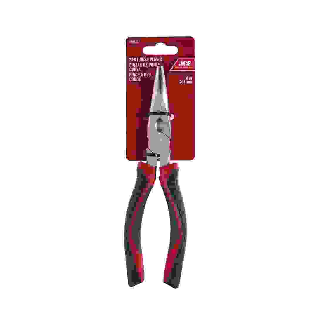 Ace Steel Bent Nose Pliers W/TPR Grip (20 cm)