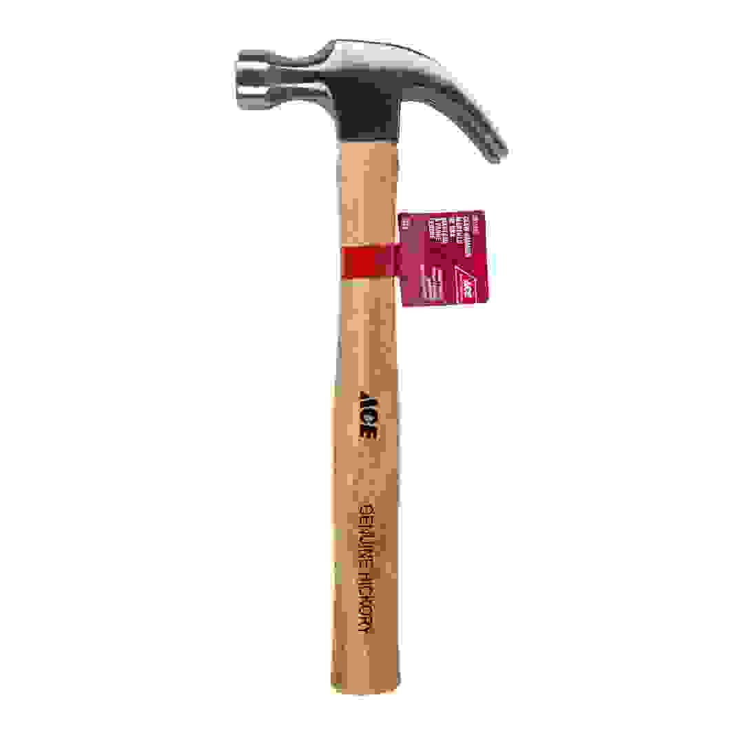 Ace Steel Claw Hammer W/Hickory Handle (567 g)