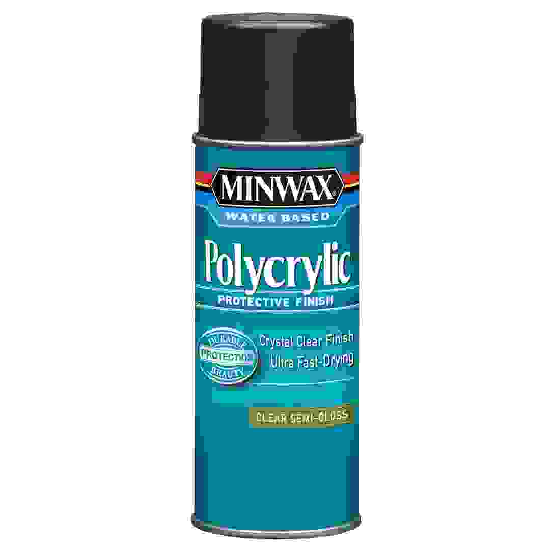 Minwax Polycrylic Protective Finish (340 ml, Clear Semi-Gloss)