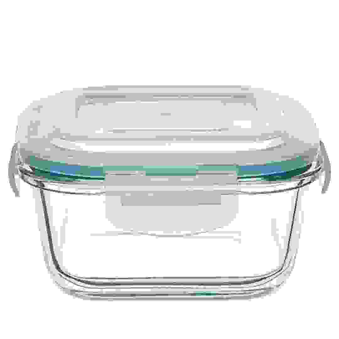 Neoflam Cloc Glass Food Container (520 ml, 13 x 13 x 5.5 cm)