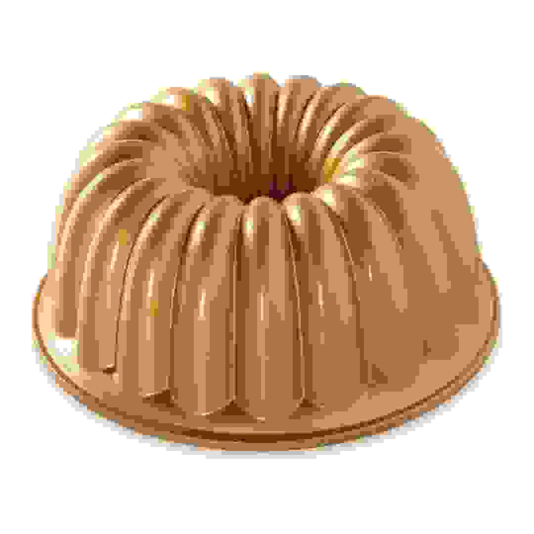 Nordic Ware Elegant Party Bundt Pan (22.3 x 22.3 x 9.5 cm, Gold)