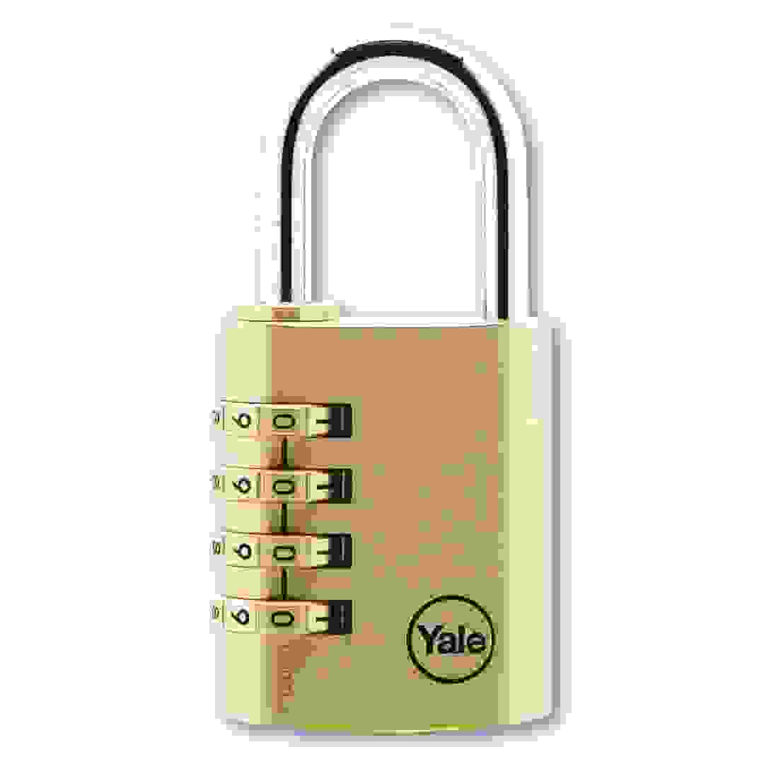 Yale Brass Combination Padlock (4 cm)