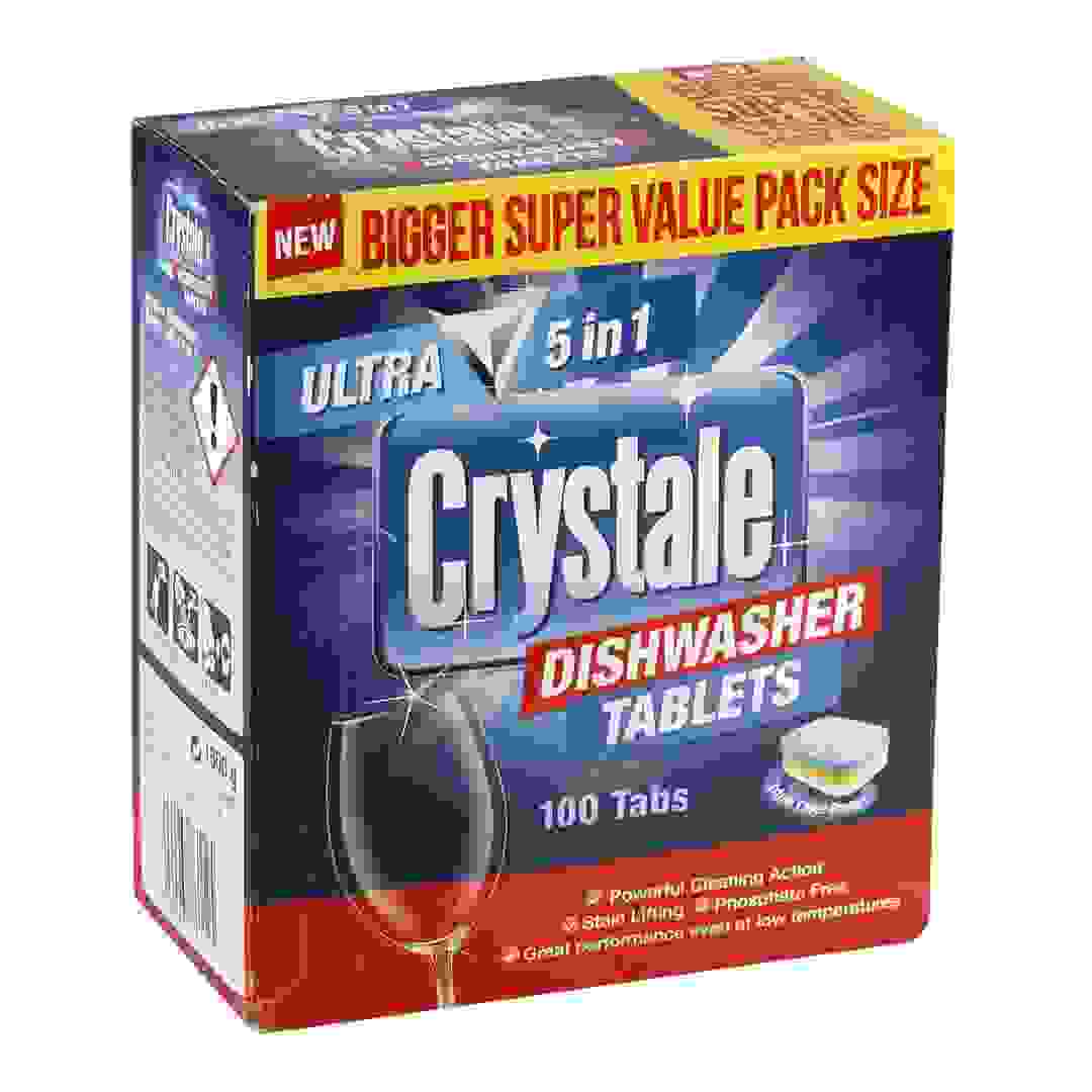 Crystale Ultra 5-in-1 Dishwasher Tablets (100 Pc.)