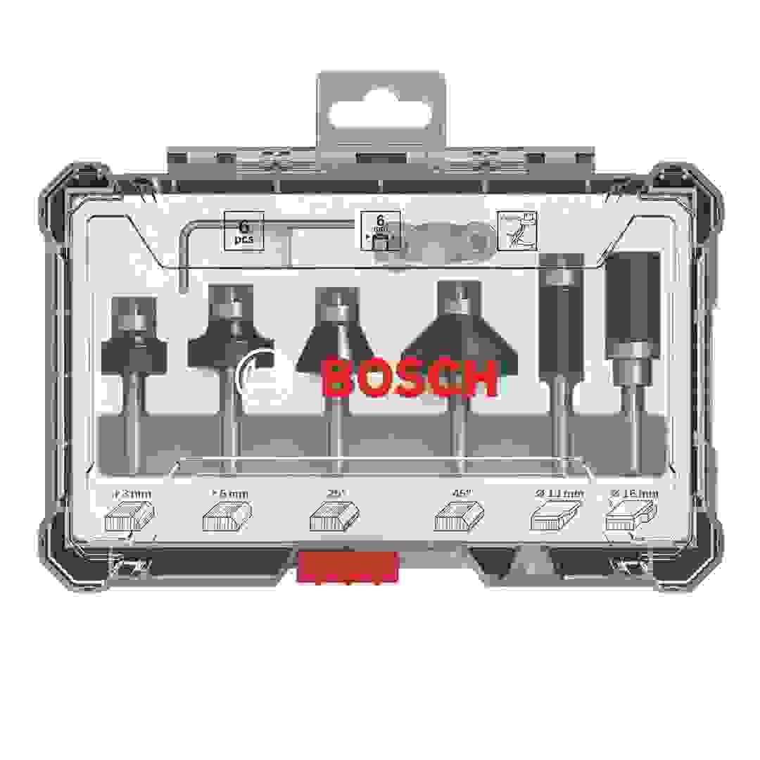 Bosch Trim & Edging Router Bit Set (6 Pc.)