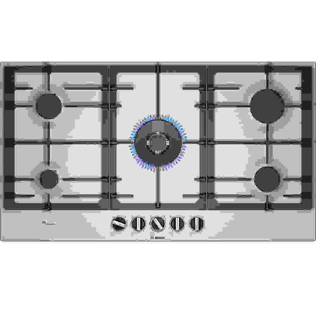 Bosch 5 Burner Gas Hob, PCR9A5B90M (4.5 x 91.5 x 52 cm)