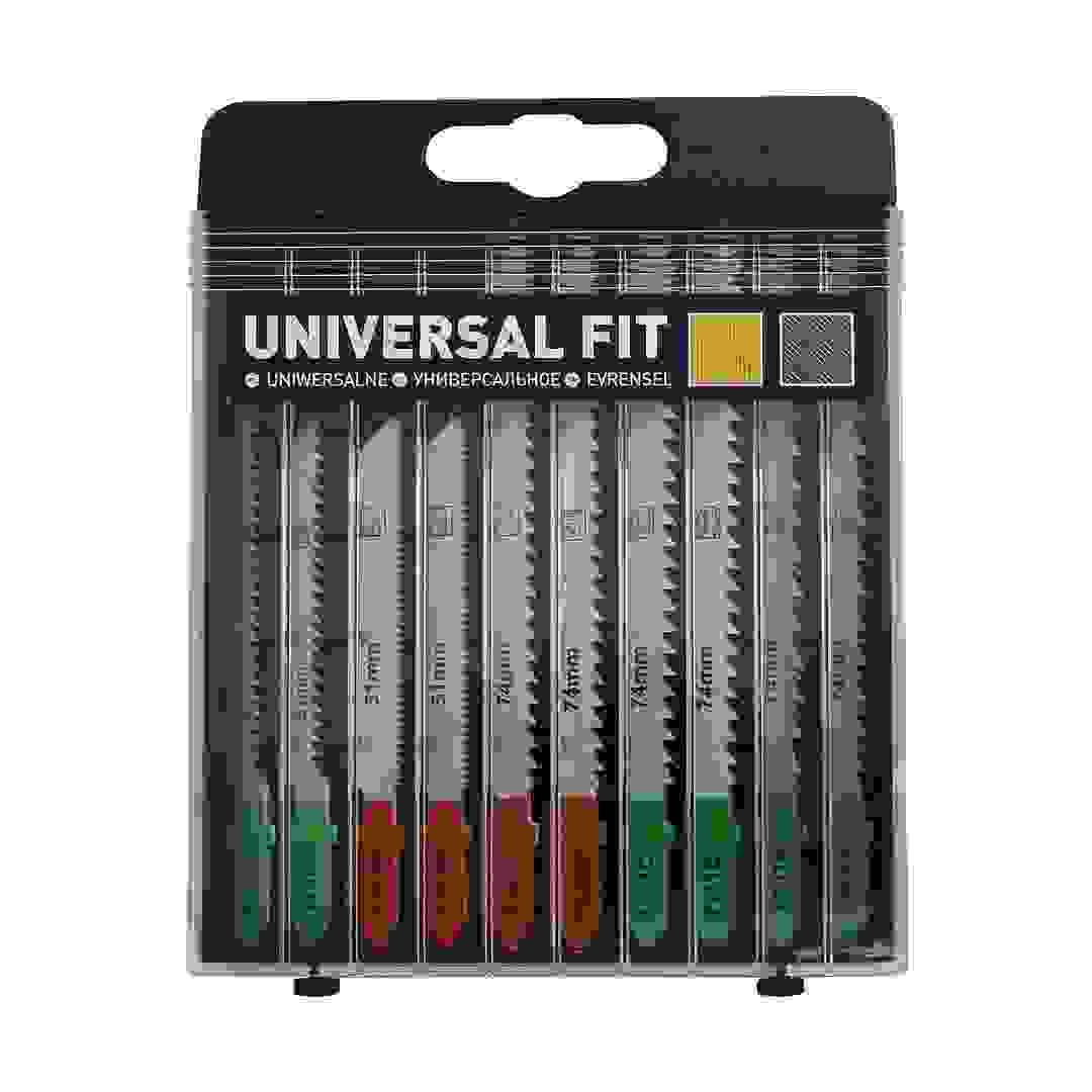 Universal T-Shank Jigsaw Blade Set (10 Pc.)