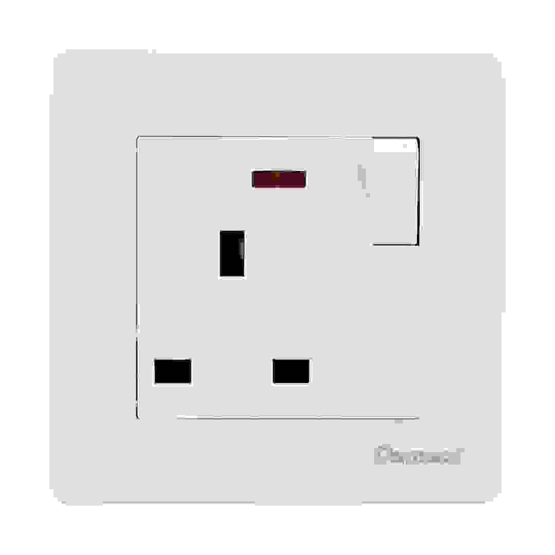 Oshtraco Wall Switched Socket W/Neon (13 Amp)