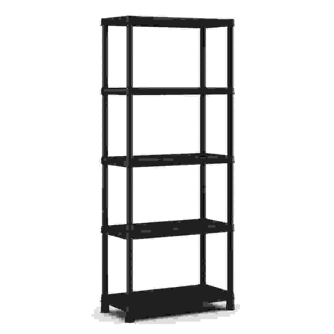 Keter 5-Tier Plastic Scaffale Shelf (80 x 40 x 187 cm)