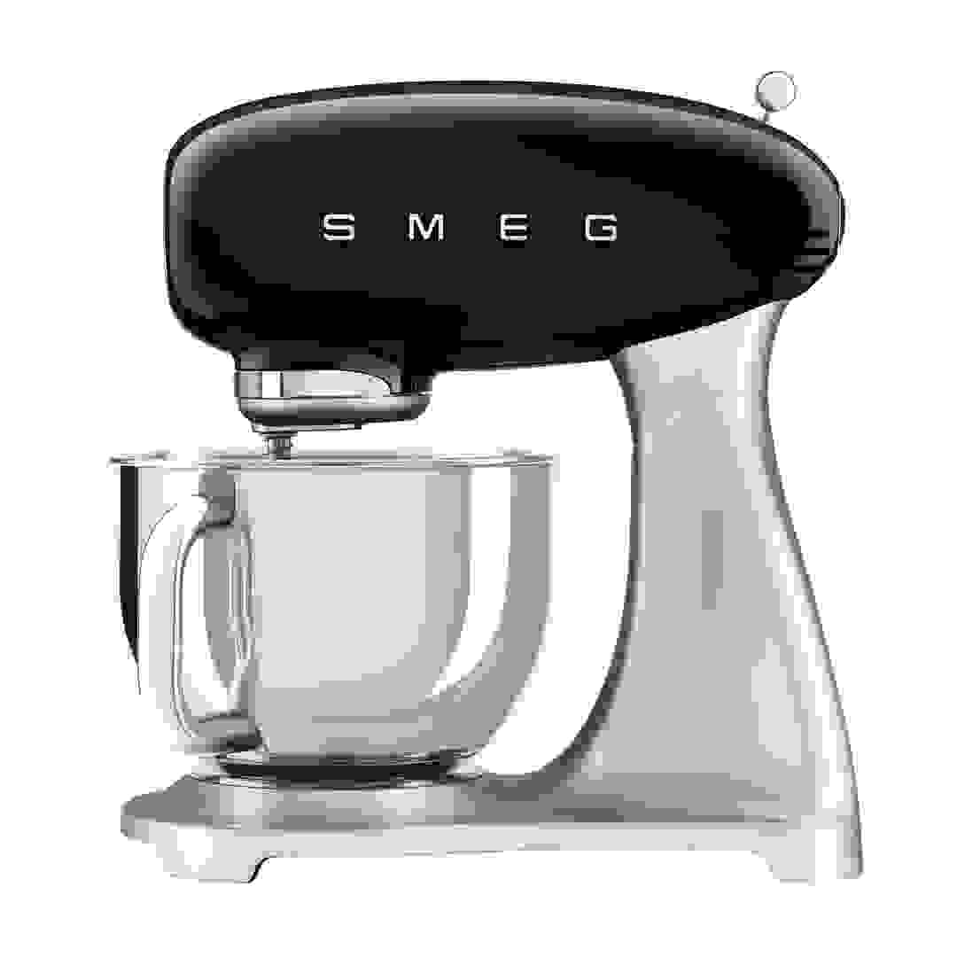 SMEG 50s Retro Style Stand Mixer, SMF02BLUK (800 W)