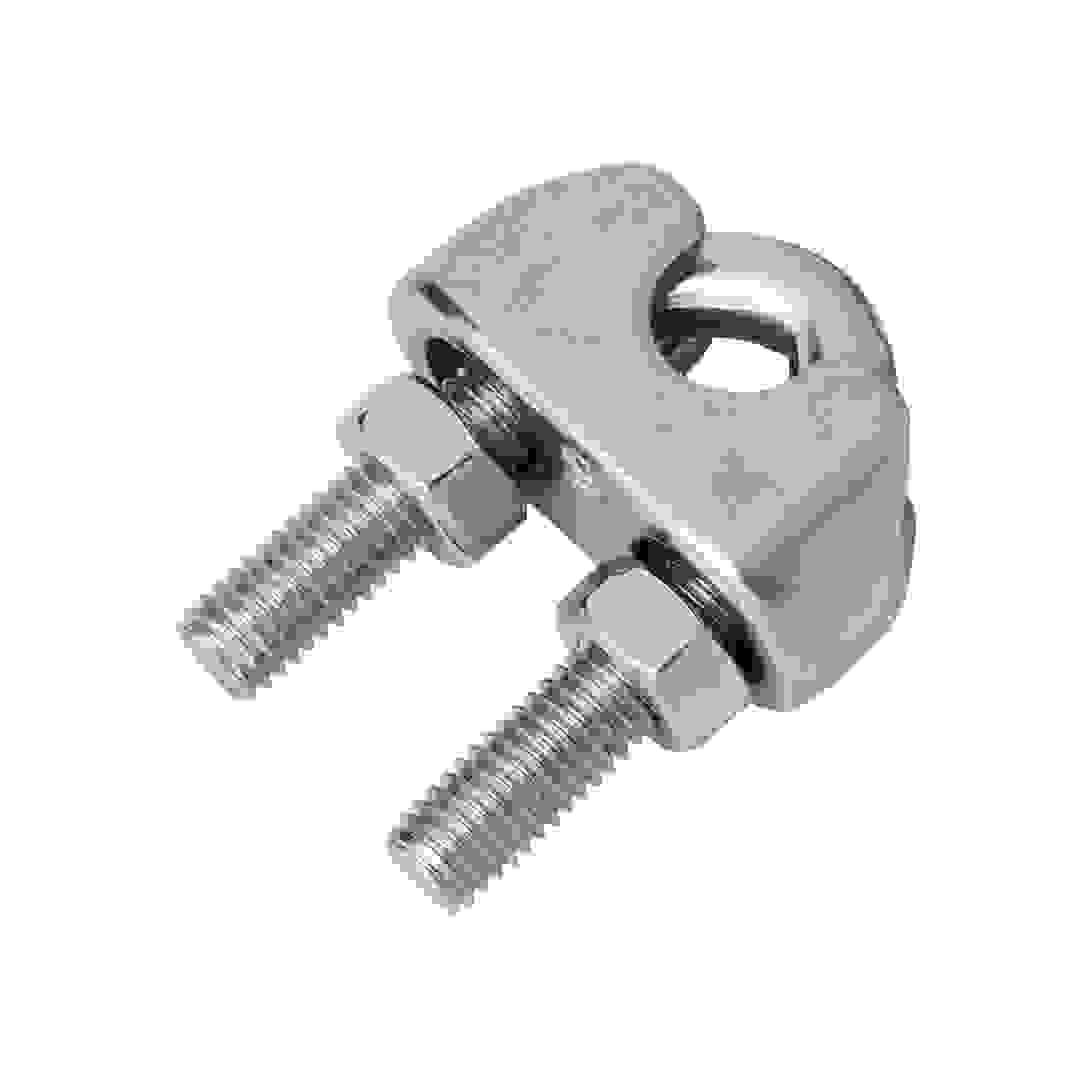 Diall Stainless Steel Wire Rope Clamp (90 x 6 mm)