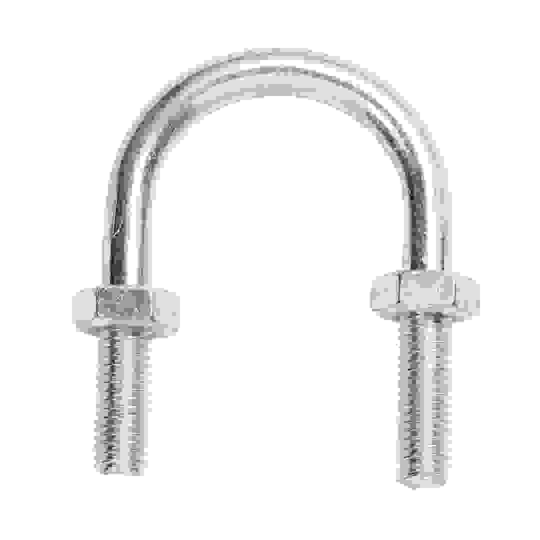 Diall Zinc-Plated Steel U Bolt Pack (34 mm, 2 Pc.)