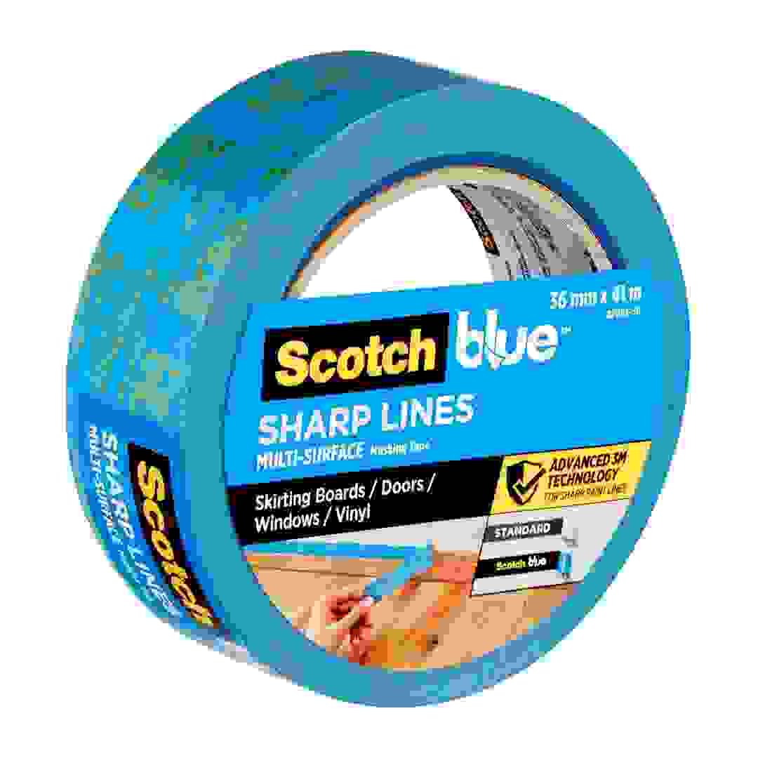 3M Scotch Blue Sharp Lines Advanced Masking Tape, 2093 (3.6 x 4100 cm)