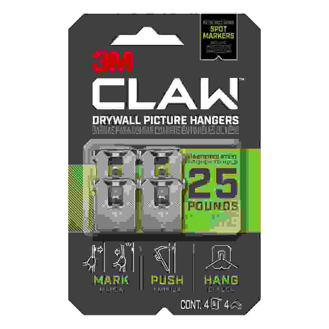 3M Claw Steel Drywall Picture Hanger Pack (4 Pc.)