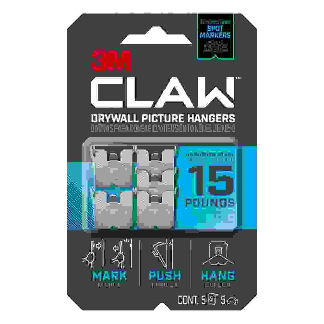 3M Claw Steel Drywall Picture Hanger Pack (5 Pc.)