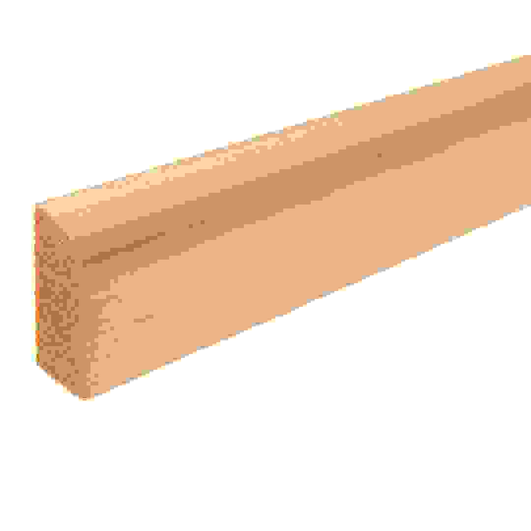 GoodHome Planed Natural Pine Rounded Softwood Architrave (15 x 44 mm x 2.1 m)