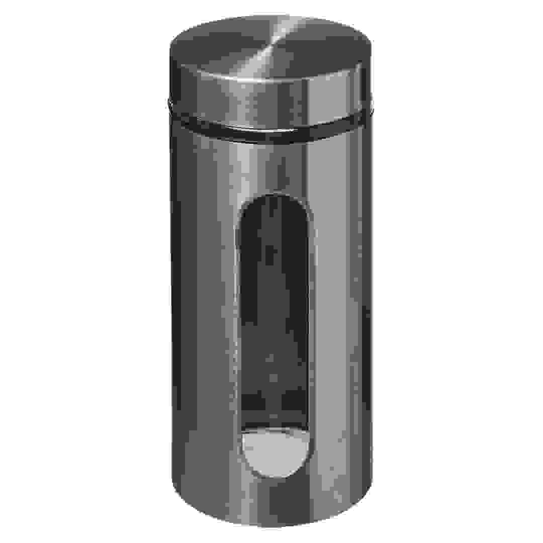 5Five Stainless Steel & Glass Jar (1.25 L)