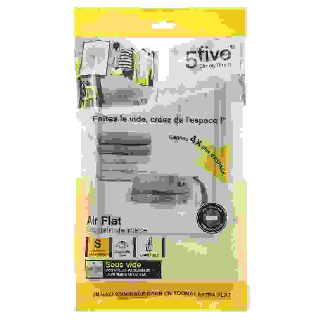 5Five Polyethylene PET Air-Flat Vacuum Bag (60 x 50 x 2.5 cm)