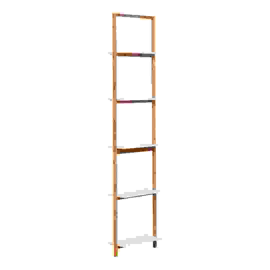 Tendance MDF Bamboo 5-Shelves Furniture Rack (40 x 20 x 180 cm)