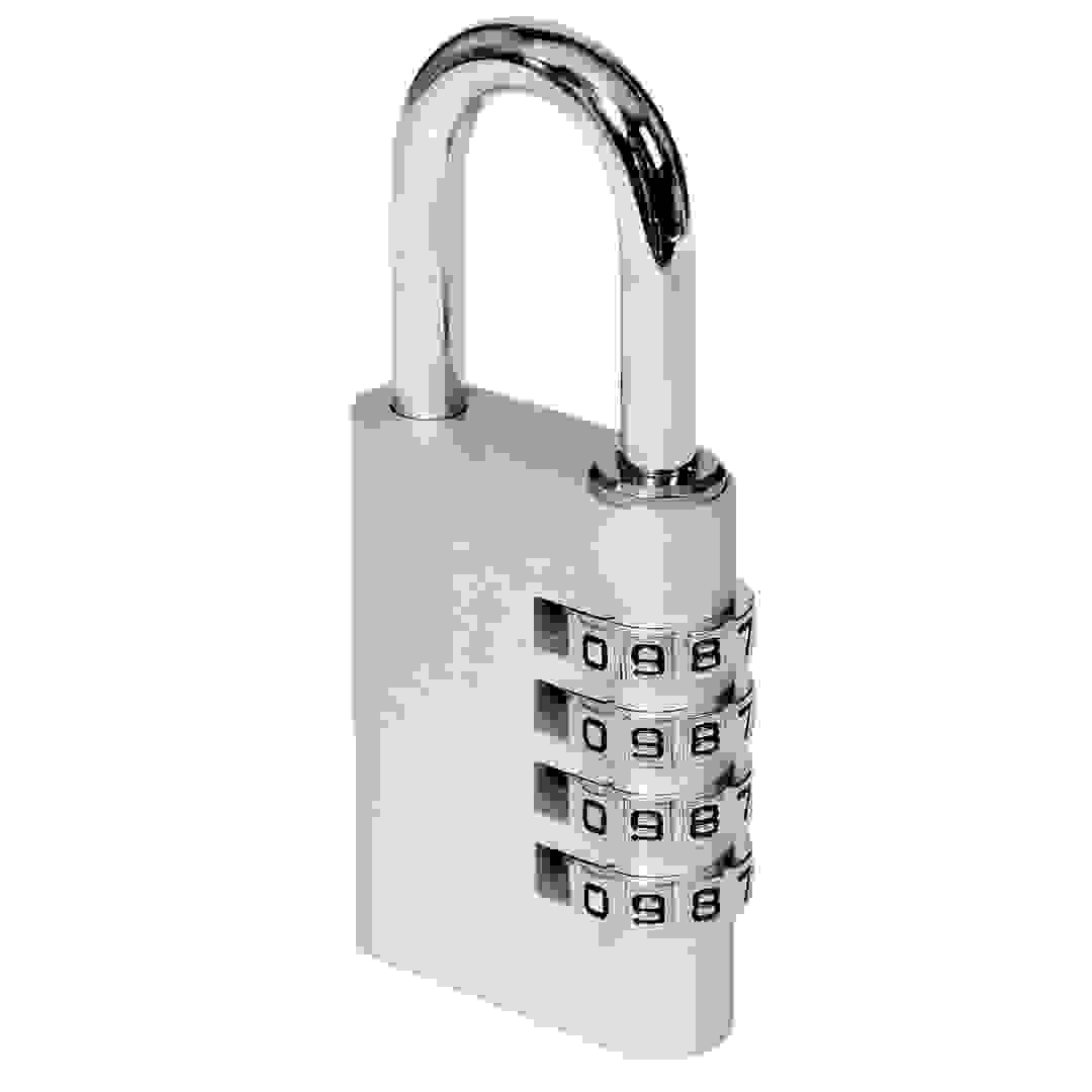 Smith & Locke Aluminum Combination Padlock (40 x 50 x 13 mm)