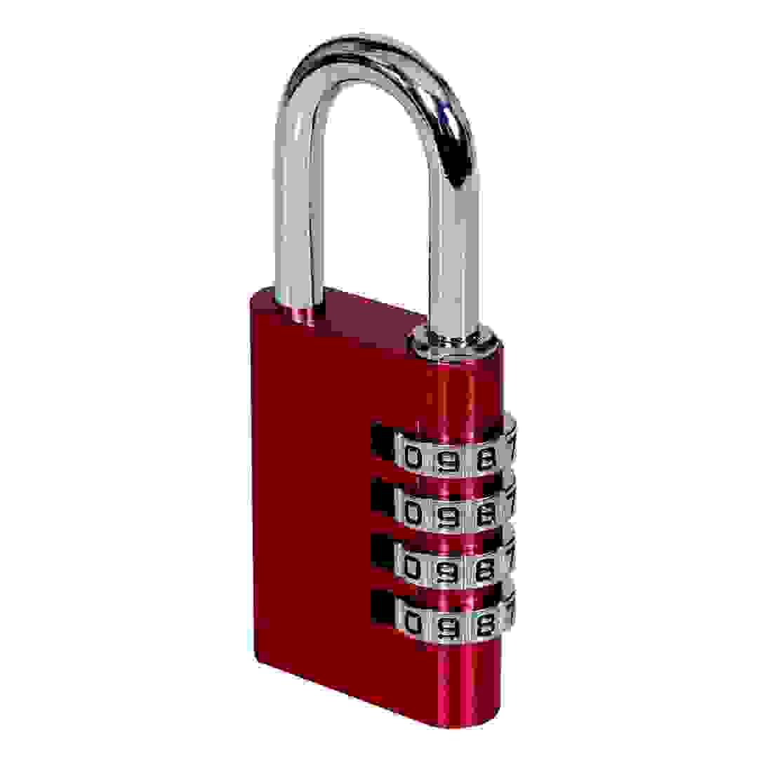 Smith & Locke Aluminum Combination Padlock (40 x 50 x 13 mm)