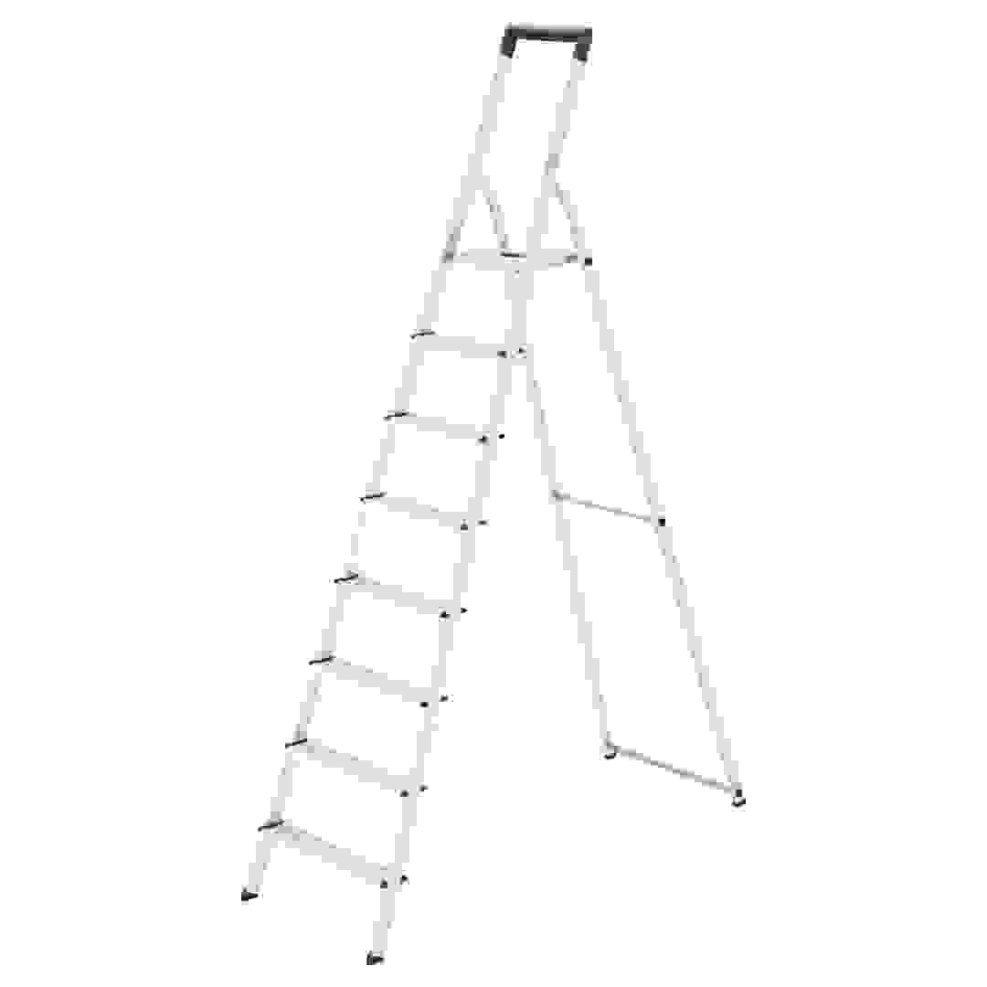 Hailo Selekta Basicline 8-Tier Step Ladder (56 x 12 x 252 cm)