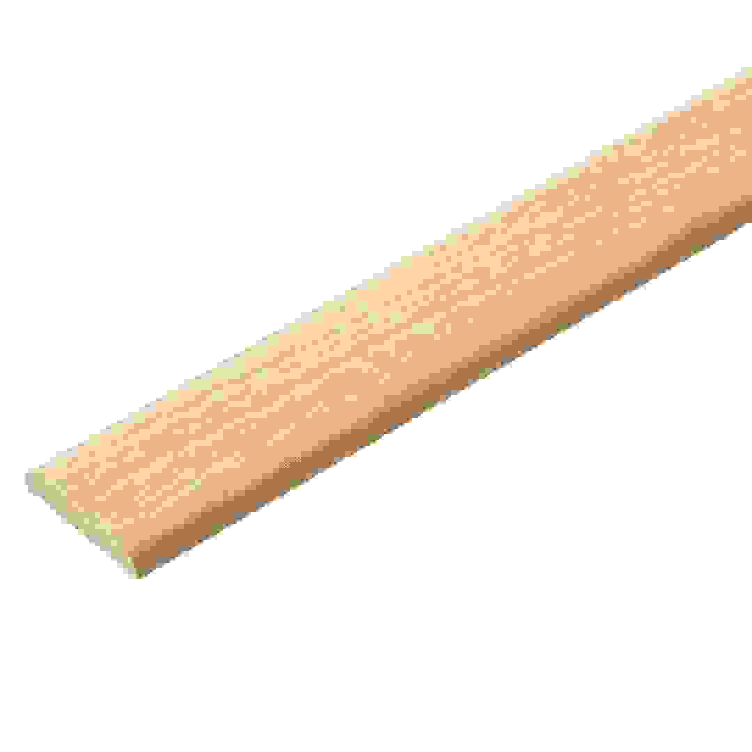 Oak D-Shape Moulding (6 x 34 x 2400 mm)