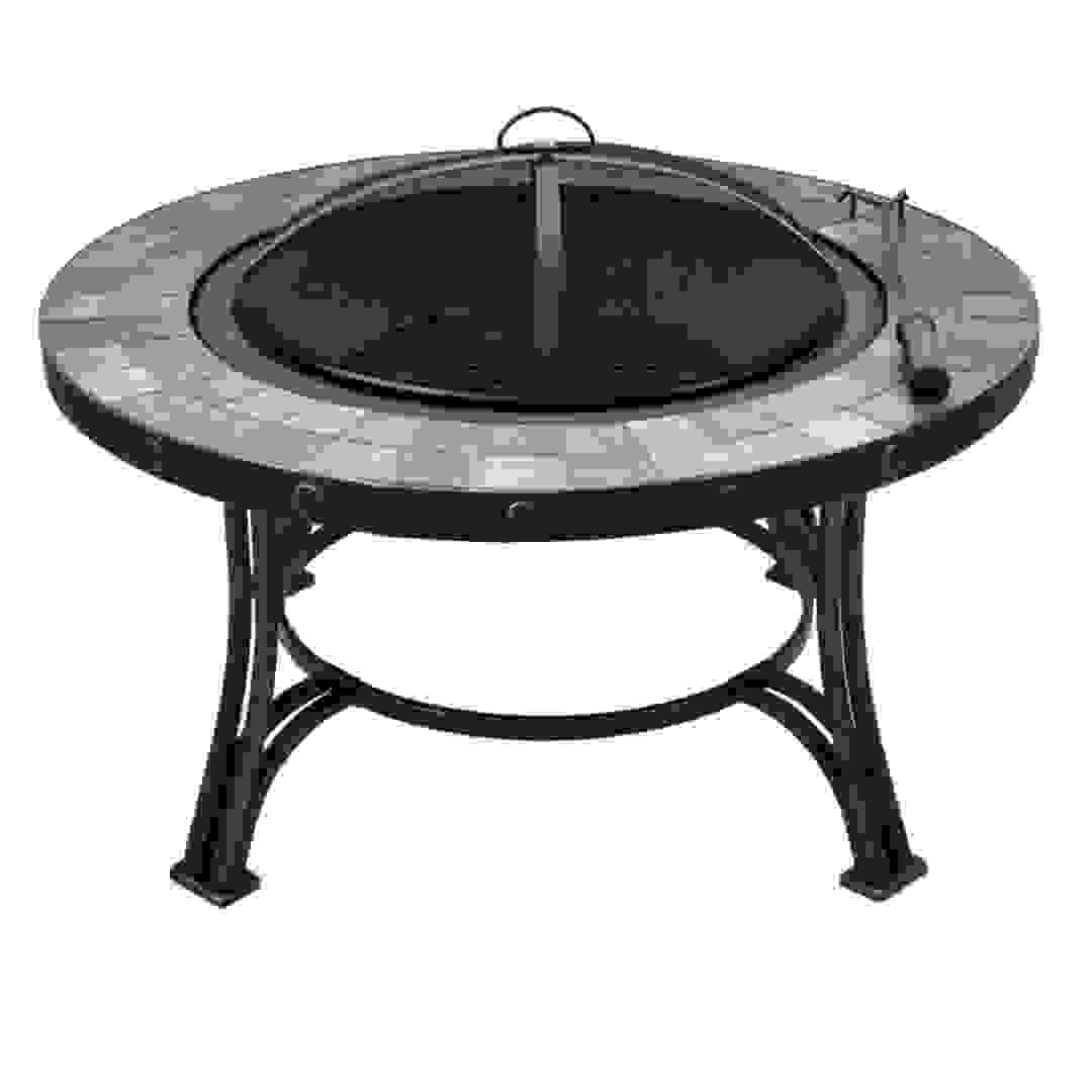 Stone & Steel Round Fire Pit (86 x 57 cm)