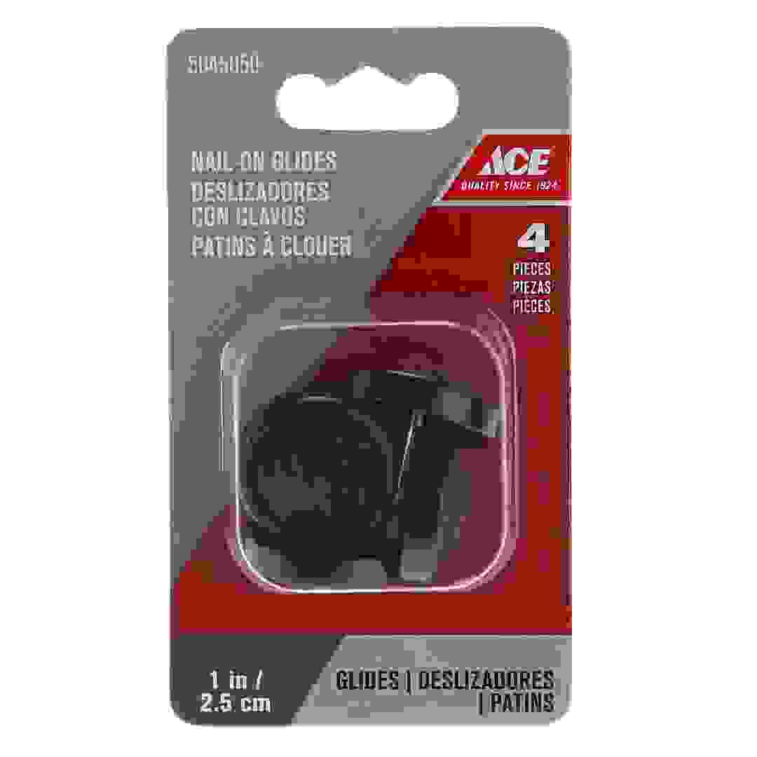 Ace Carpet Base Non-Slip Nail On Glides (2.54 cm)