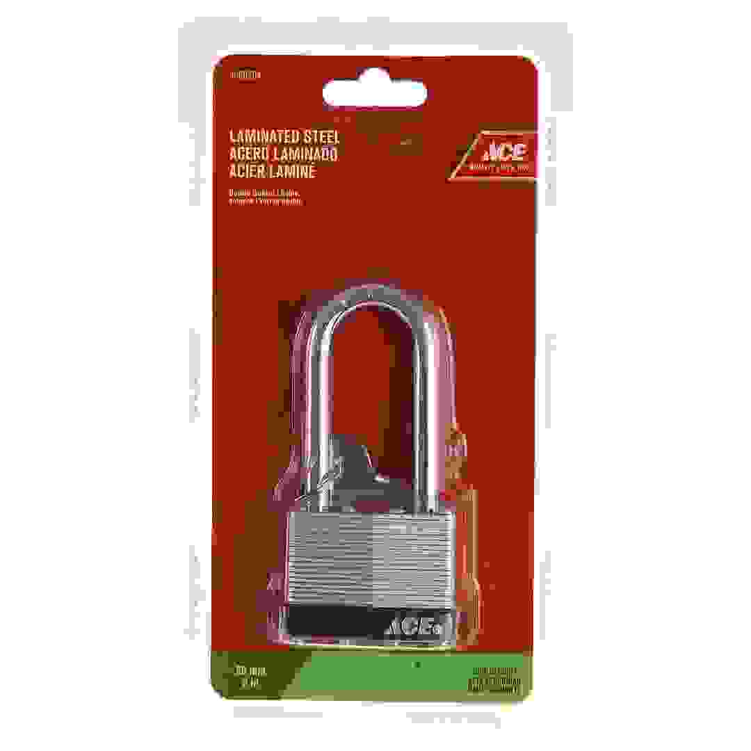 ACE Long Shackle Laminated Steel Padlock (50 mm)