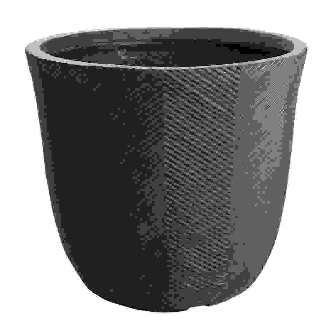 Mega Collections Fiber Clay Iowa Egg Plant Pot (45 x 45 x 43 cm)