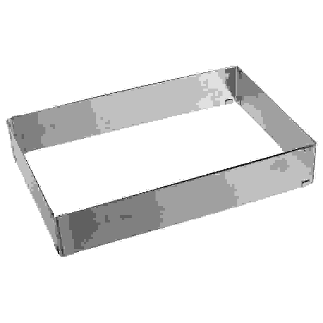 5Five Expandable Rectangular Stainless Steel Mold (27 x 18.8 x 5 cm)