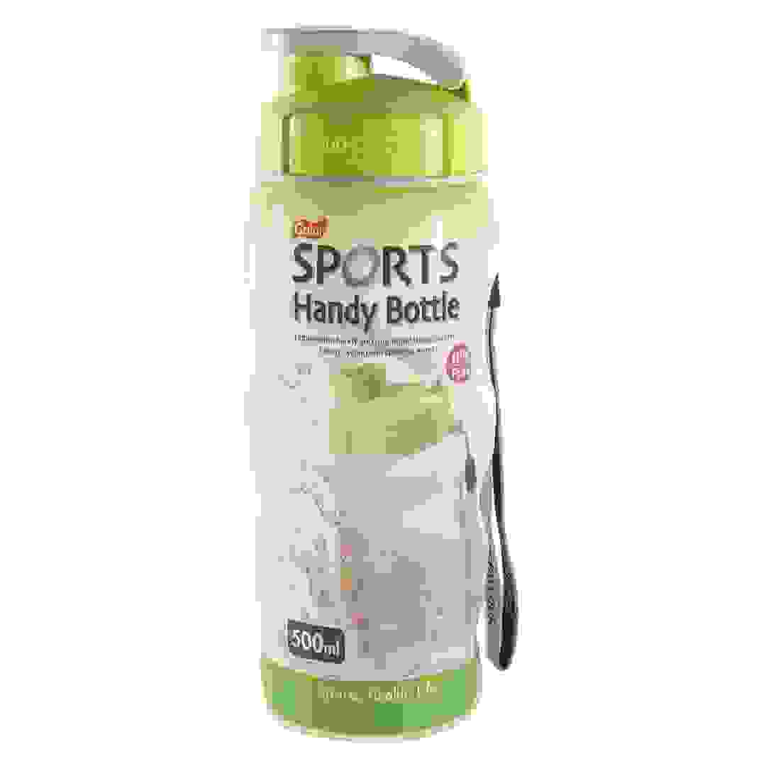 Lock & Lock Plastic Sports Bottle (500 ml, Green)