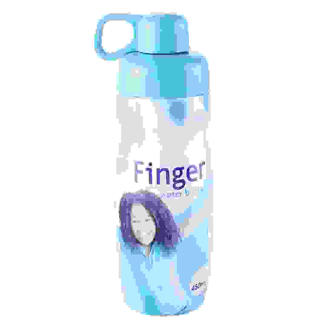 Lock & Lock Finger Water Bottle (450 ml, Blue)