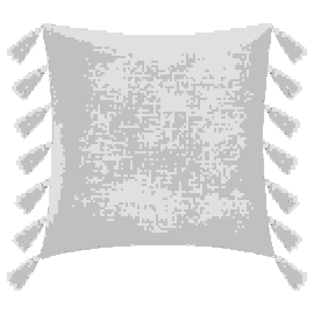 Atmosphera Tassel Cushion (50 x 50 x 18 cm, Ivory)