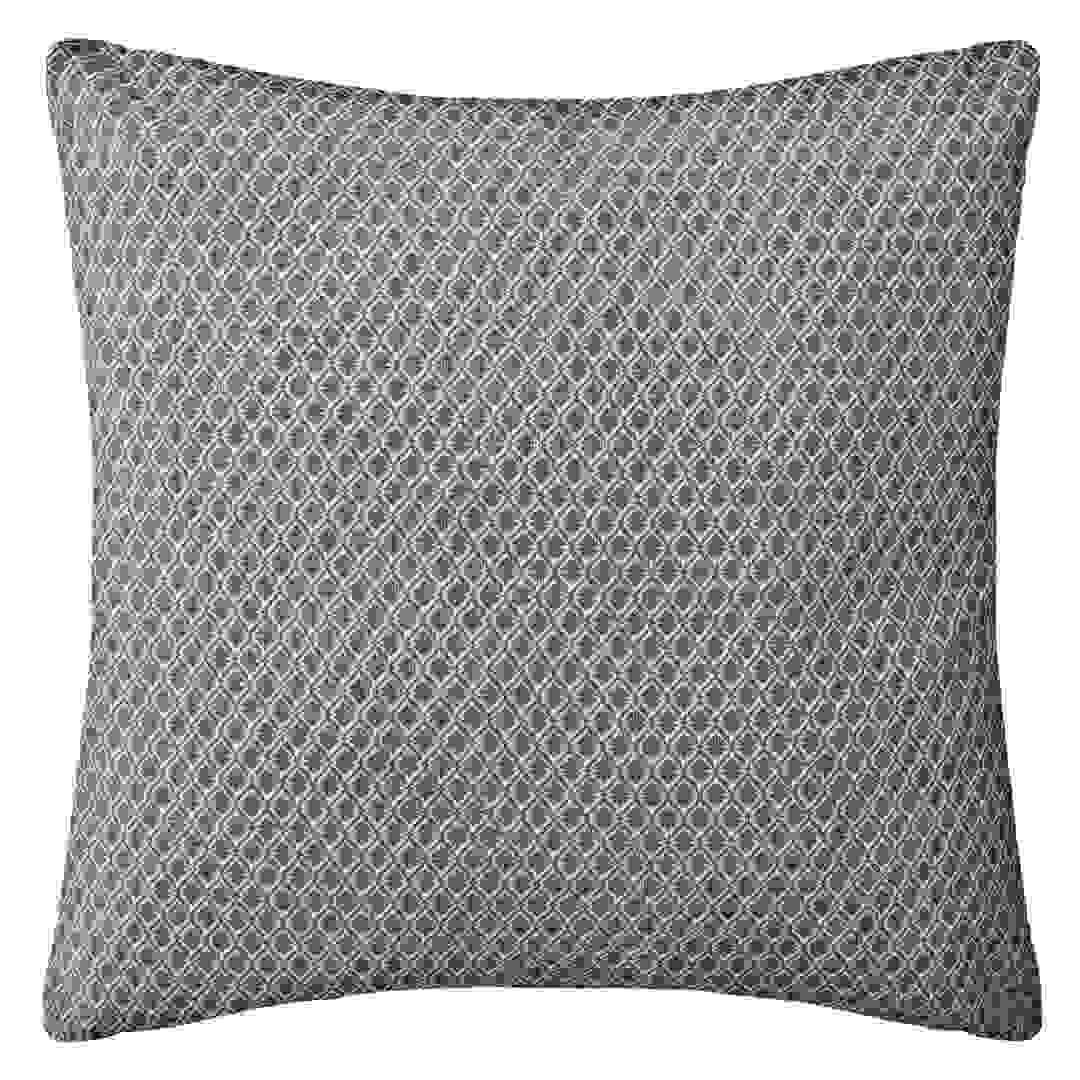 Atmosphera Patterned Cushion (38 x 38 cm, Gray)