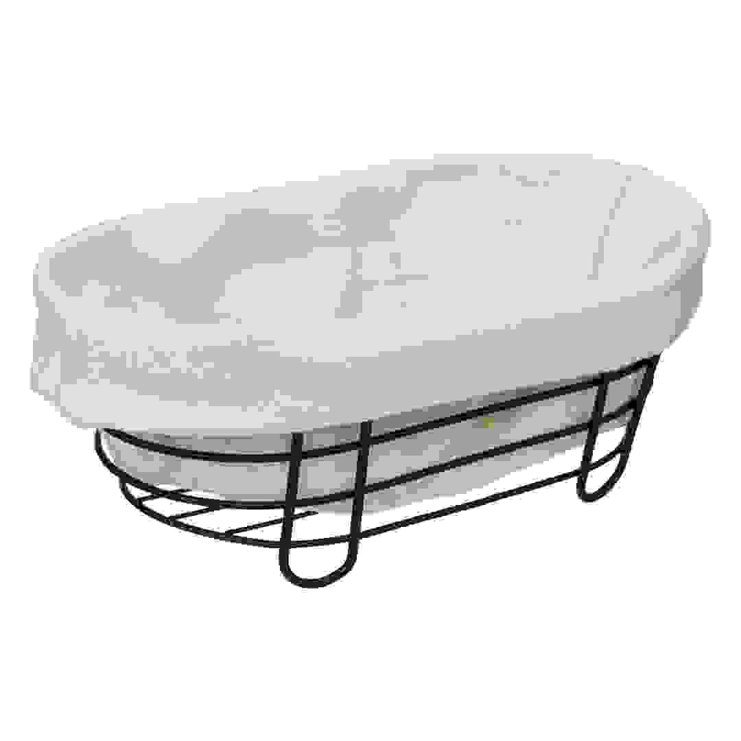 5Five Oval Metal Bread Basket (28.5 x 18.5 x 11.5 cm)