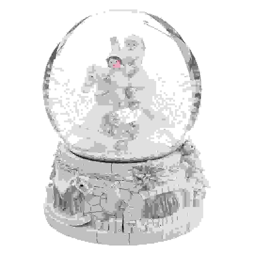 Feeric Santa & Child Snow Globe (10 x 13 cm)