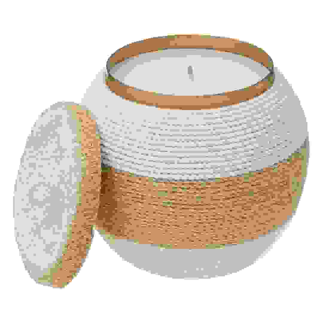 Atmosphera Rivi Rope Candle (Cotton Flower, 1400 g)