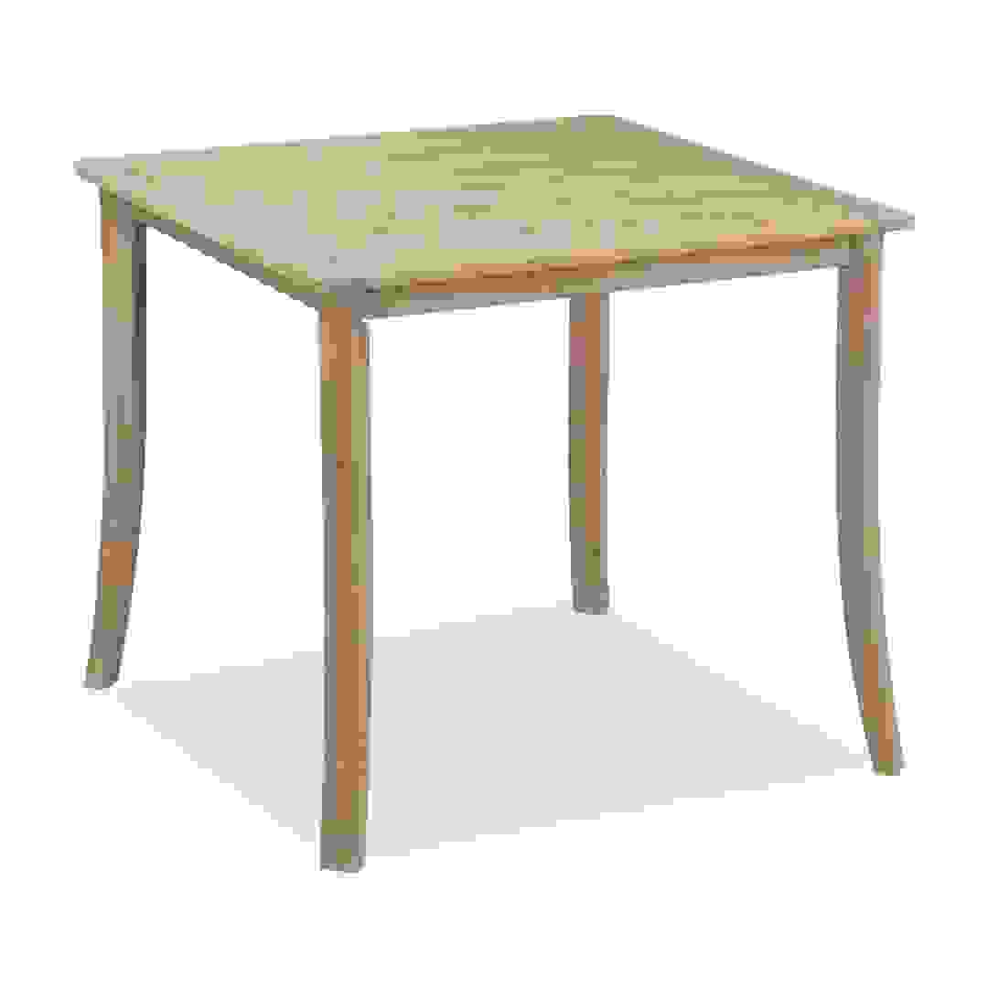 Ashmore Classic Acacia Wood Table (100 x 100 x 90 cm)