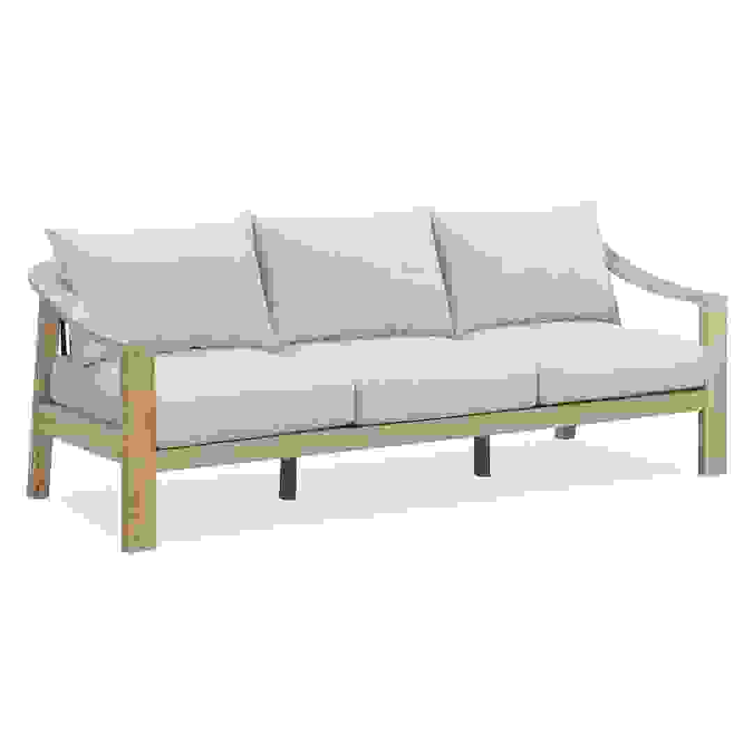 Sycamore 3-Seater Acacia & Rope Sofa (204 x 78 x 83 cm)