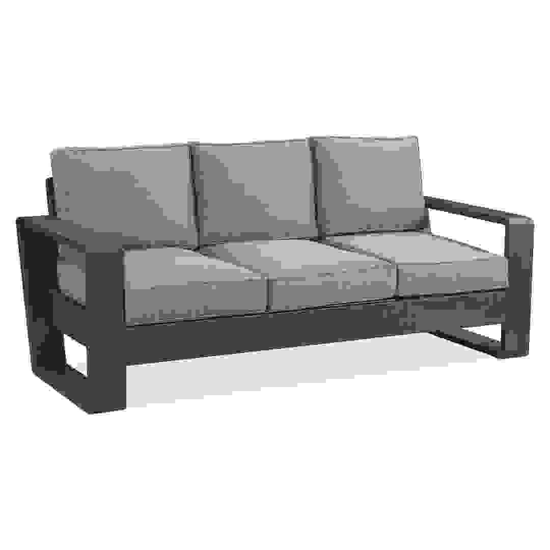 Milos 3-Seater Aluminum & Texteline Sofa (203 x 83.5 x 76 cm)