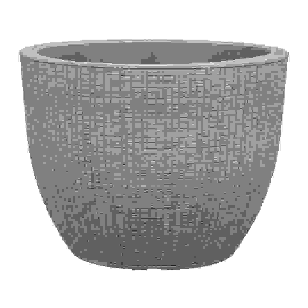 Scheurich Barceo Plastic Plant Pot (39 x 30 cm, Gray)